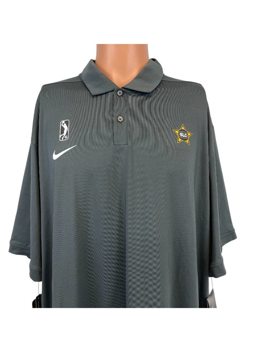 New Nike Salt Lake City Stars Polo Shirt Mens Size 2XLT G League Basketball